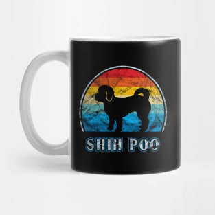 Shih Poo Vintage Design Dog Mug